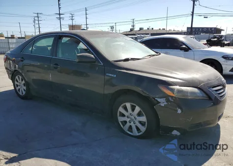 2008 Toyota Camry Hybrid z USA, uszkodzony, nr VIN 4T1BB46K98U039317